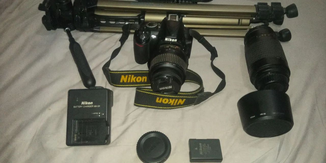 Canera Nikon completa R$ 900,00