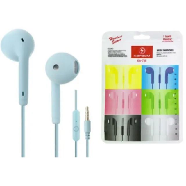 Fone Ouvido Microfone P3 - Ka 736- Headset com Fio  - Foto 5
