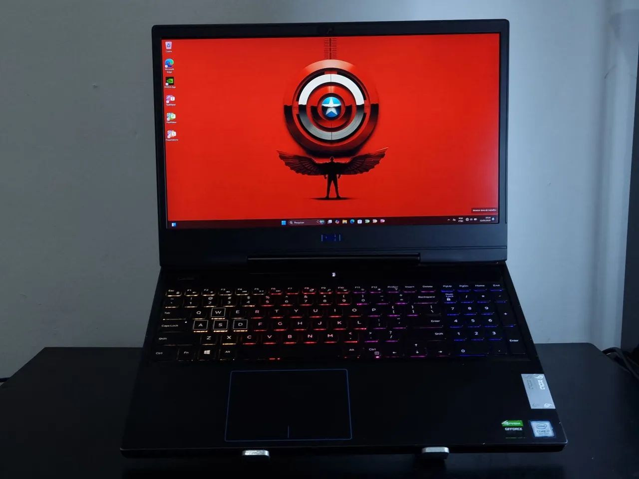 (RTX 2060 6GB+144Hz+I7+1512GB)Notebook Gamer Dell G5 - Foto 4