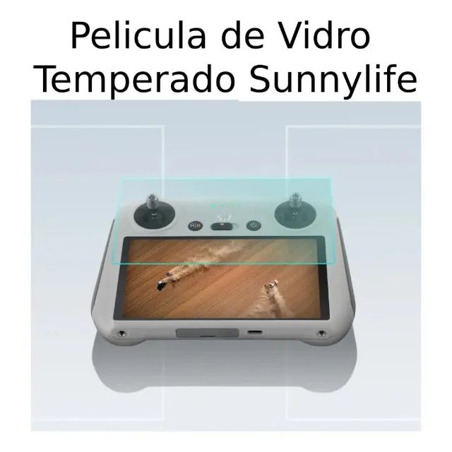 Película De Vidro Temperado P/ Controle Dji Rc Rc 2 - Foto 2