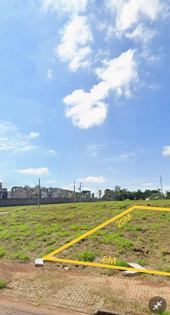 Terreno 6x20 no Umbará