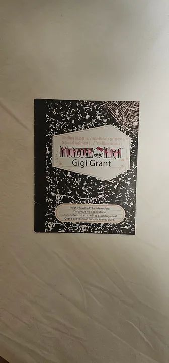 Monster High Gigi Grant Diary