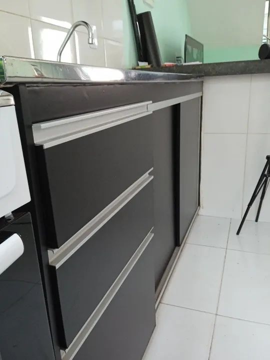 Envelopamento armário de pia  - Foto 2