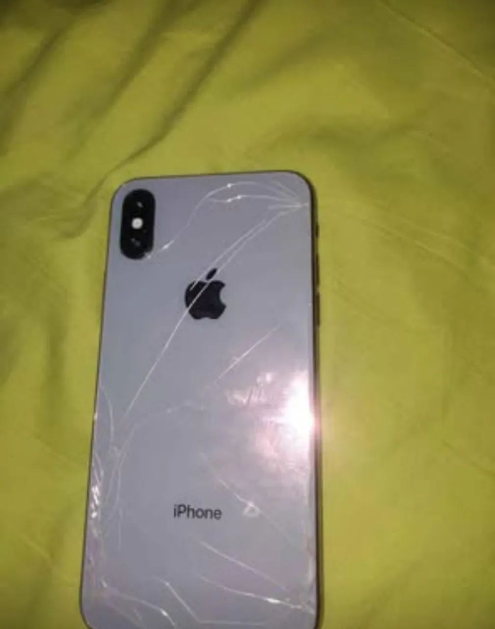 iPhone XS 64g Troco Traseira quebrada Mais não influencia Face Id Off ...
