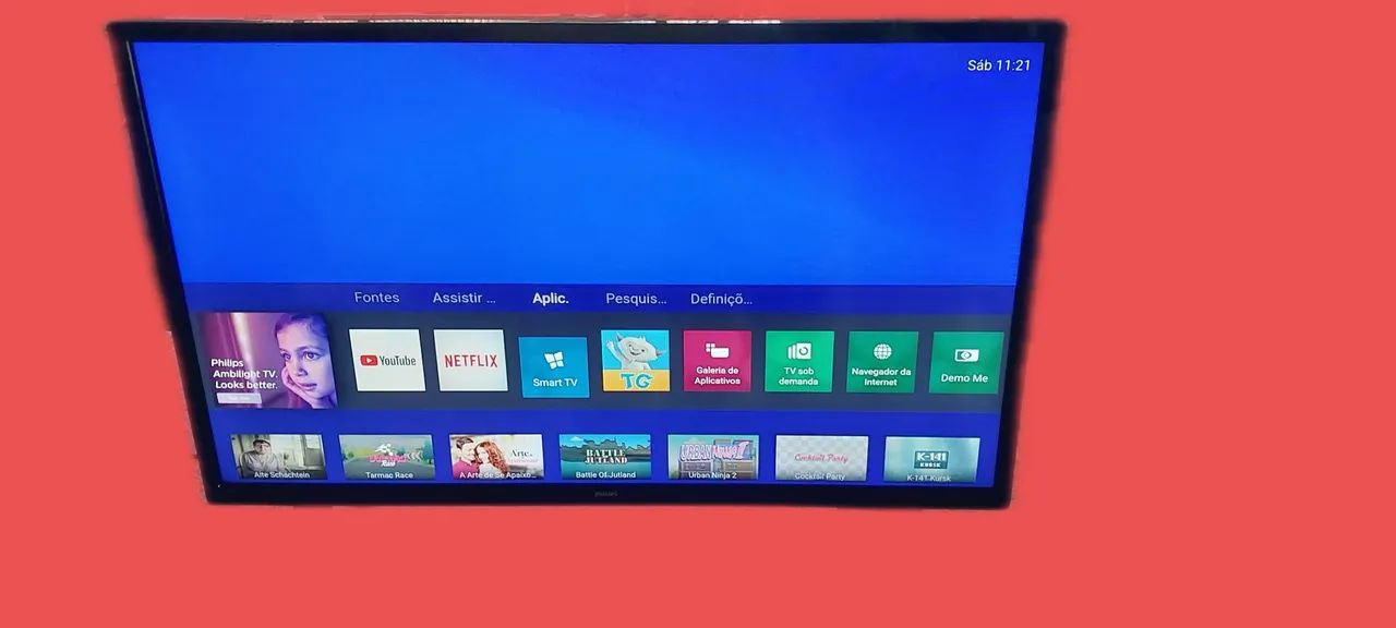 TV philips smart tv 32"