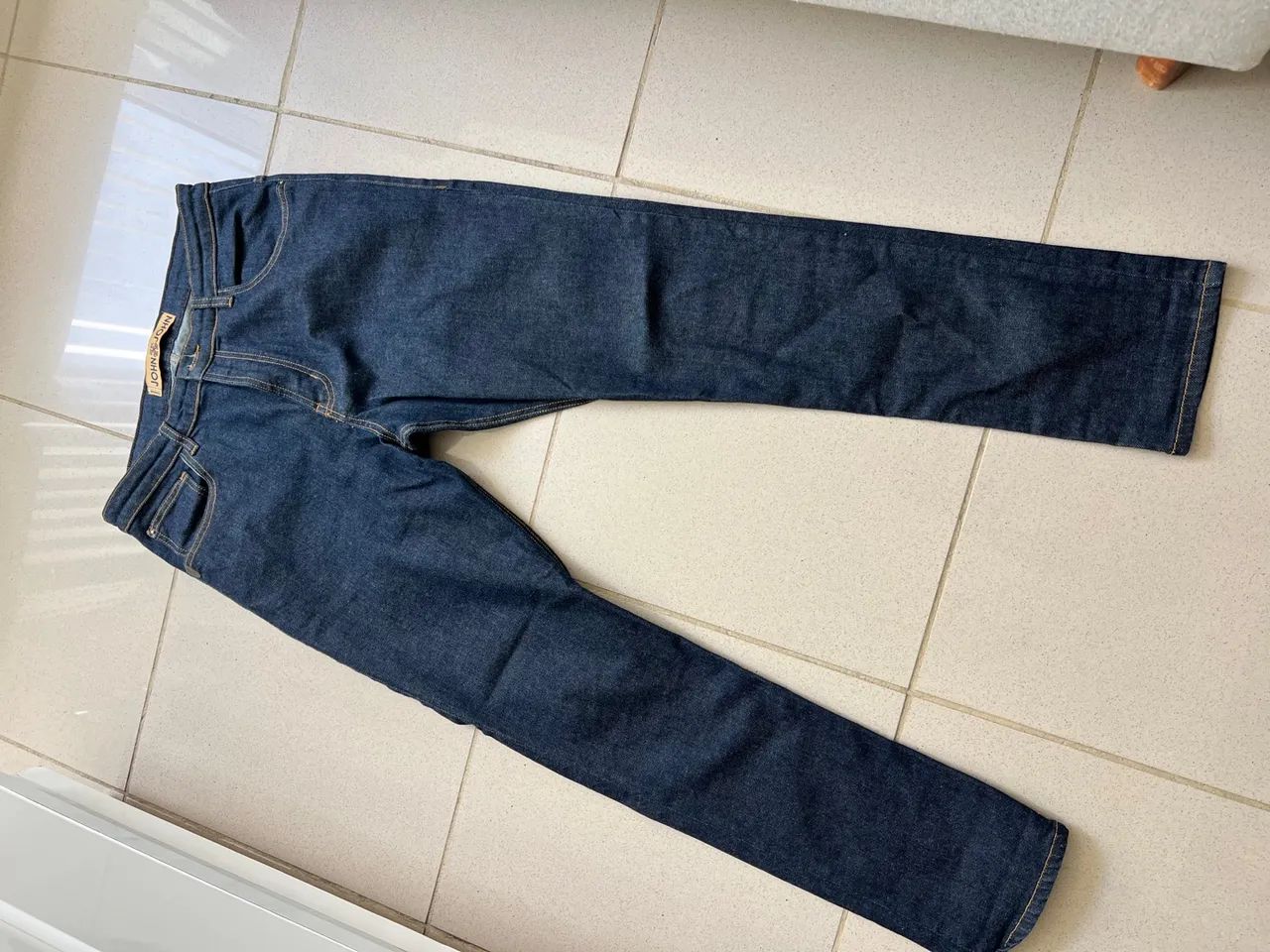Calça john john azul e preta  - Foto 2