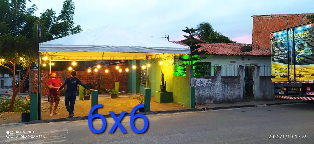 Aluguel tenda 3x3 semanal R$290,00 - Foto 5