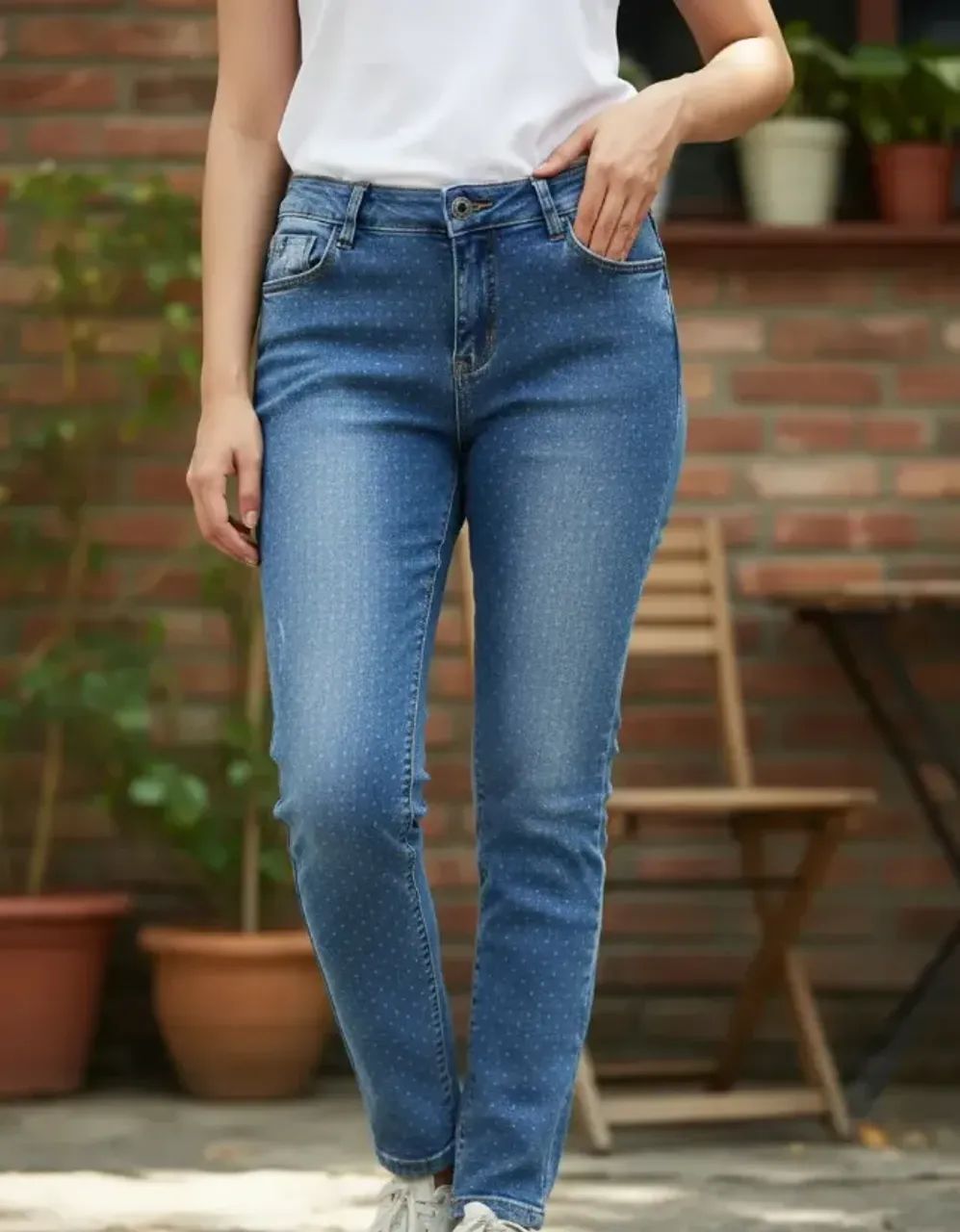 calça jeans com lycra da marca sion jeans - Foto 2