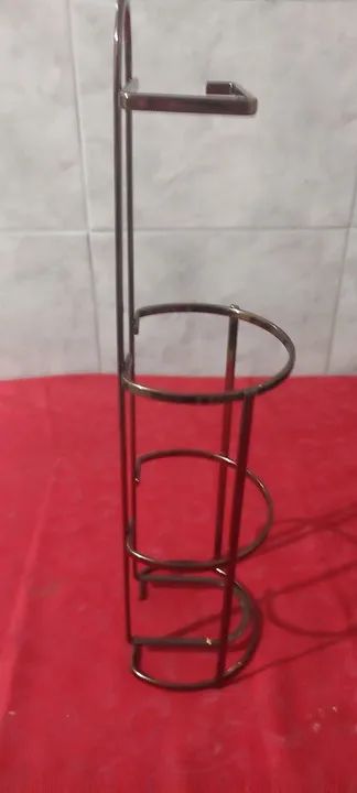 Suporte de Metal para papel higiênico 