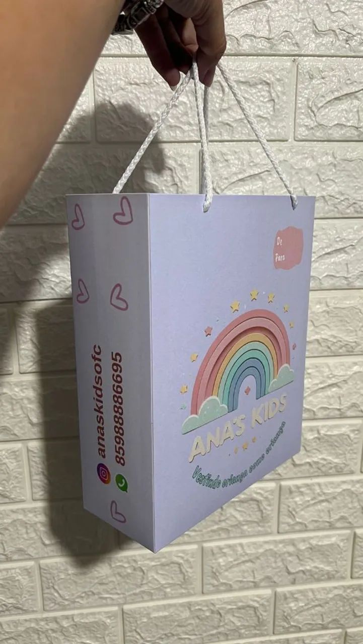 Sacola de Papel Personalizada - - Foto 2