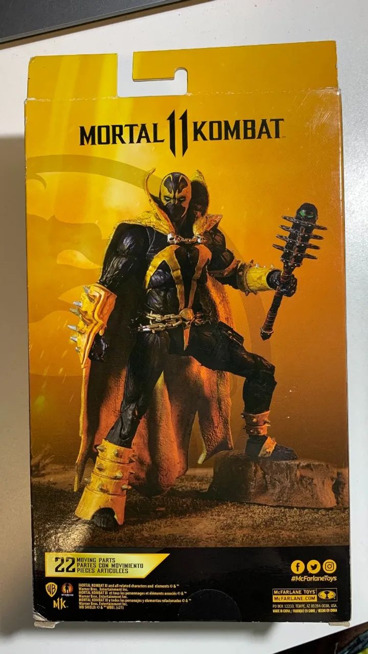 Spawn Mortal Kombat 11 - Action Figure - NOVO - Lacrado - Foto 4