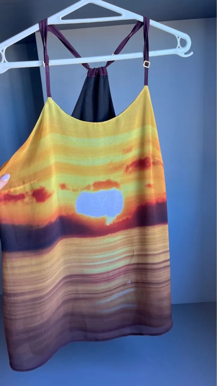 Blusa estampada marca toli