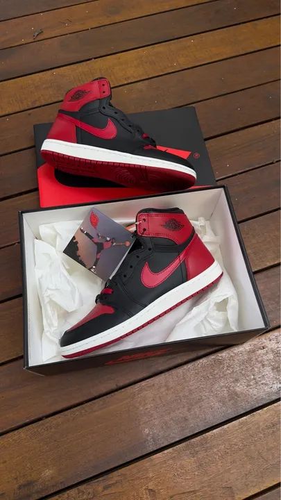 AIR JORDAN 1 HIGH 85 BRED/ 41BR e 42BR - Foto 2