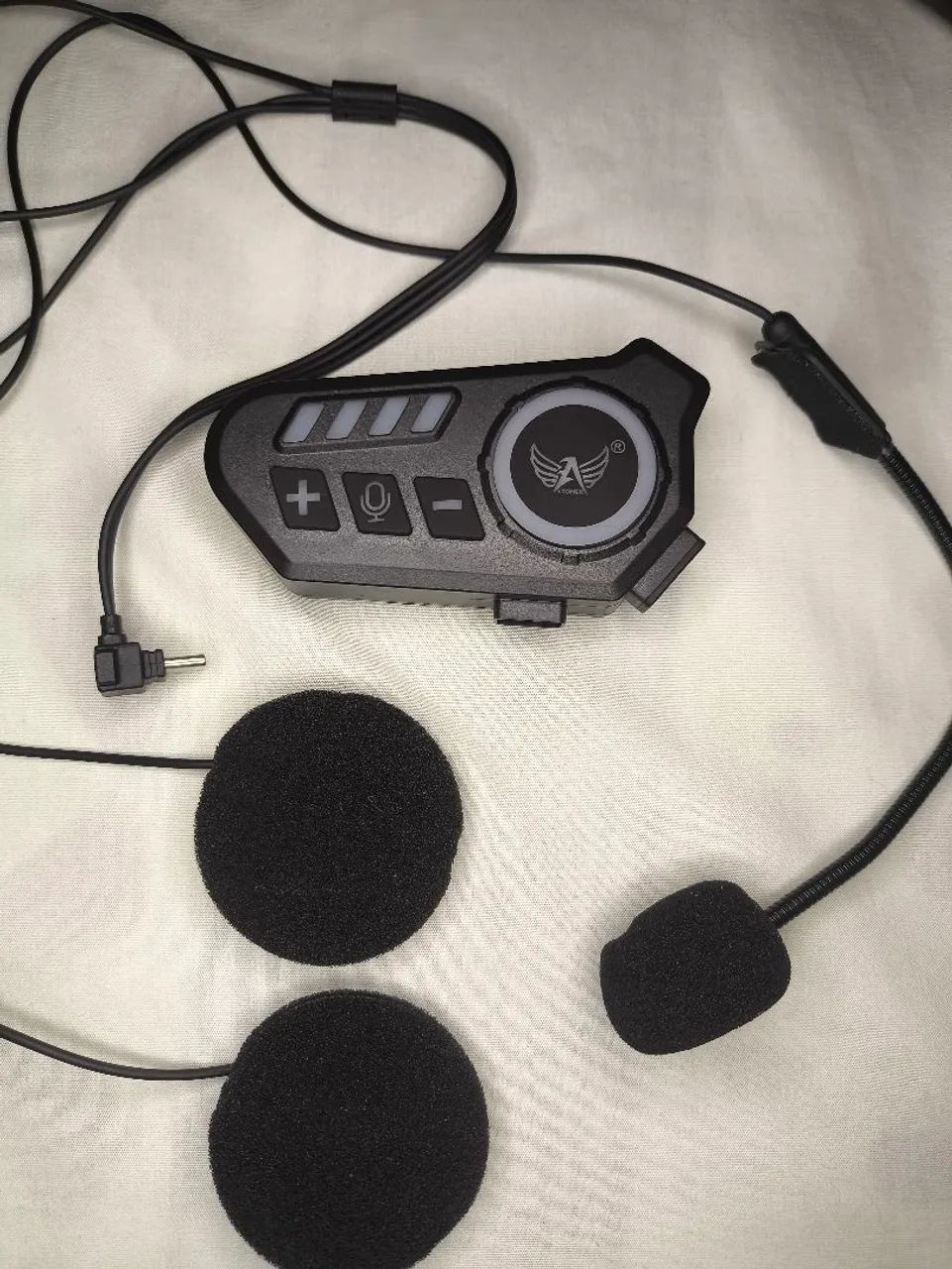 *ENTREGA GRÁTIS* MICROFONE PARA CAPACETE ( intercomunicador )  - Foto 4