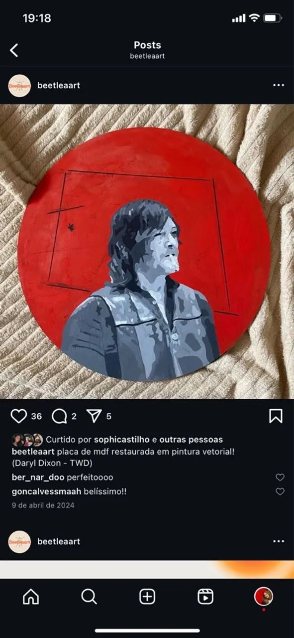 Encomenda de Quadro personalizado - feito à mão - Foto 3