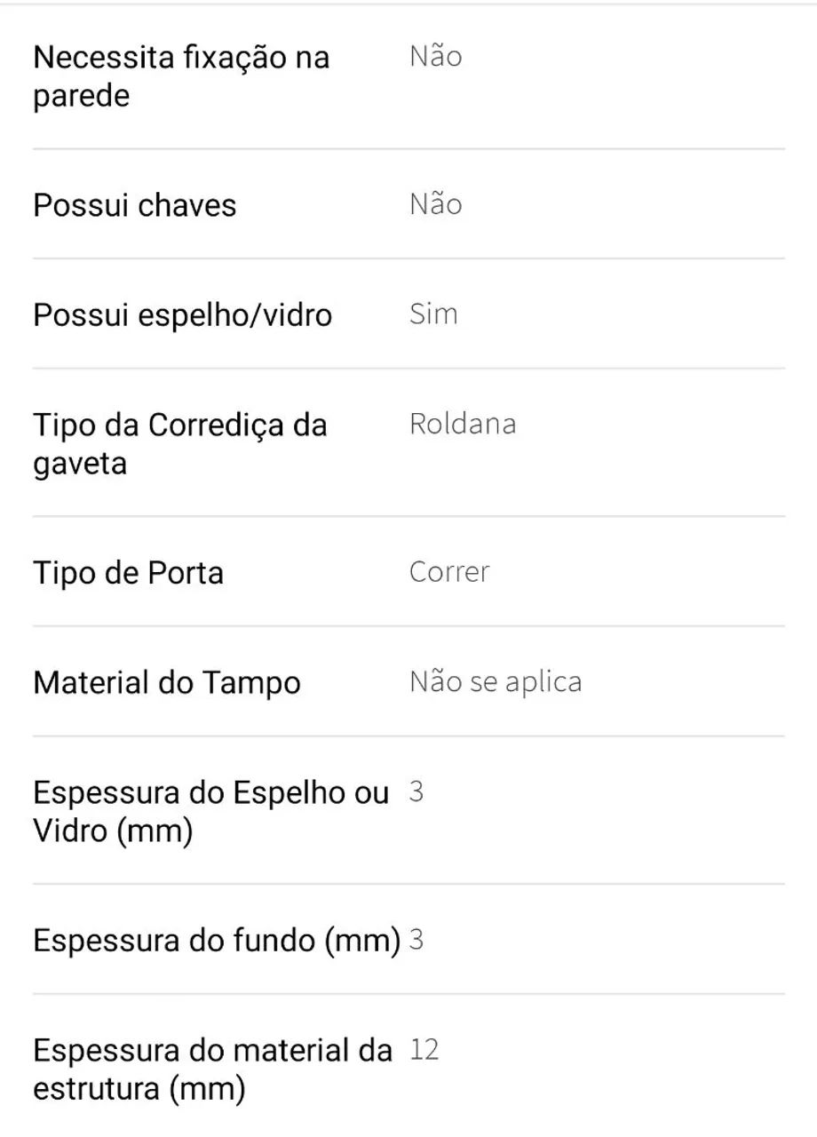 Guarda-Roupas Casal MDF Semi-Novo - Foto 4