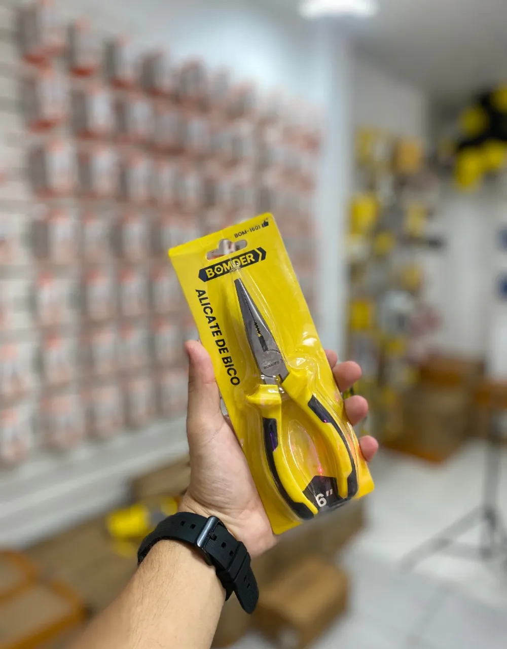 Alicate de Bico Bomder 6" - Ferramenta de Qualidade
