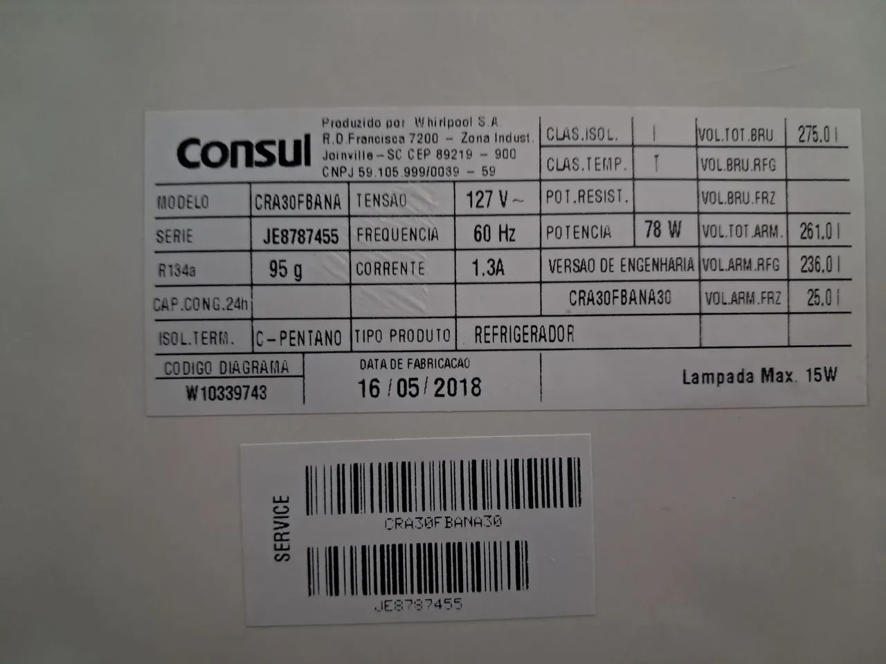 Geladeira moderna e eficiente para conseva seus alimentos . - Foto 2