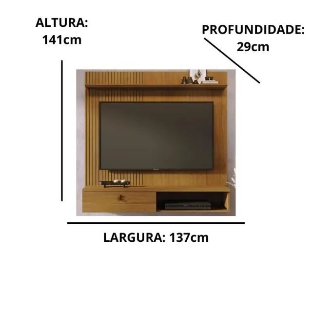 Painel Para TV até 55" DIVIDIMOS EM ATE 10 X SEM JUROS  - Foto 3