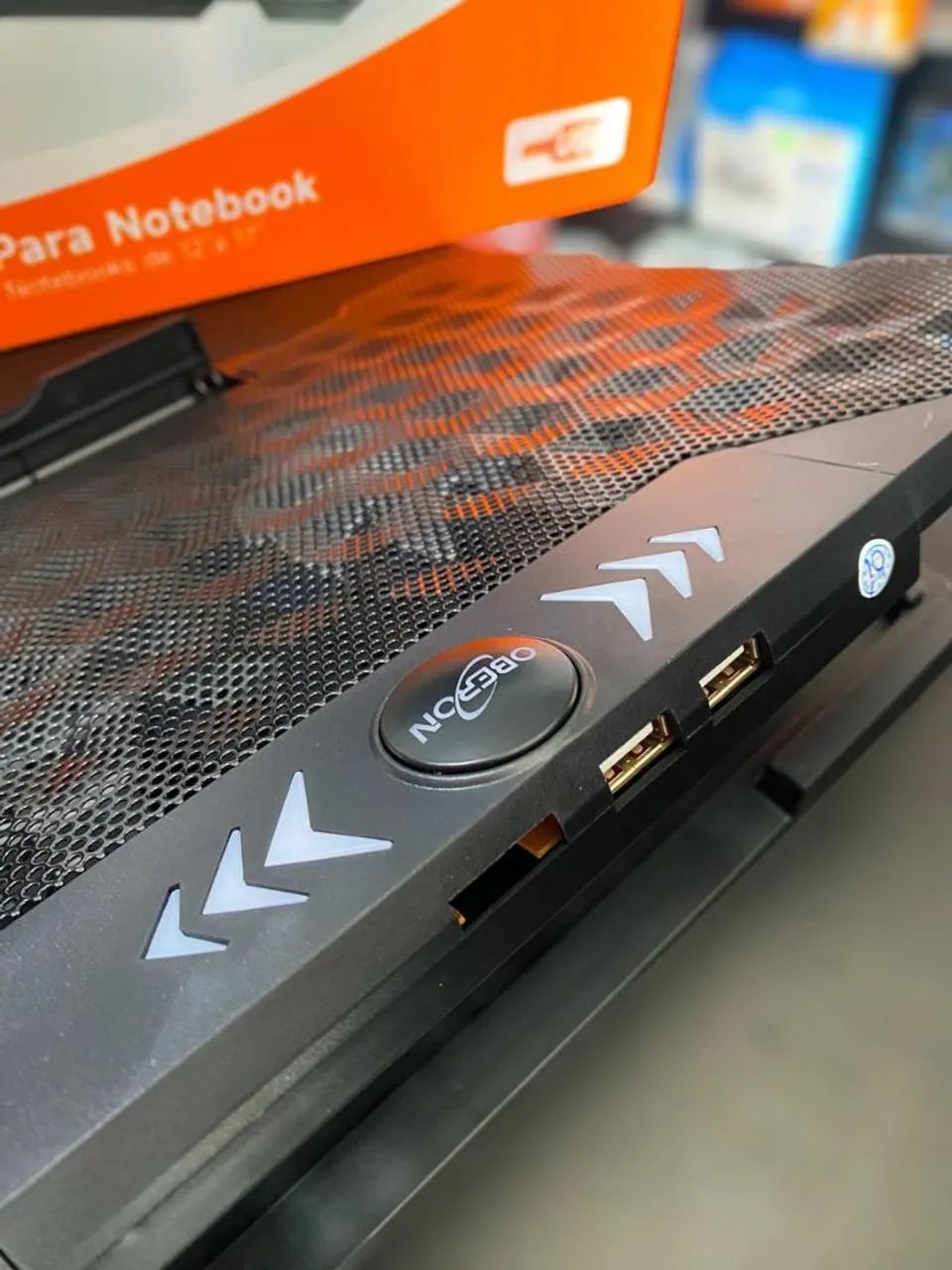 SUPORTE PARA NOTEBOOK COM COOLER - Foto 3