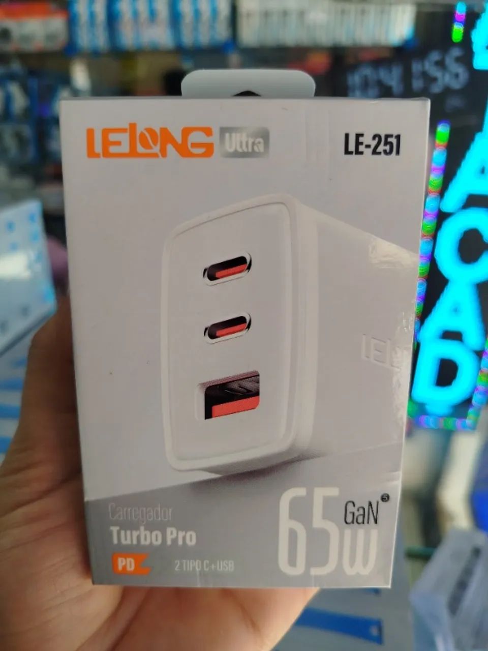 Base Ultra Turbo 65w (Honestidade e Qualidade Distribuidora JK Eletrônicos) - Foto 4