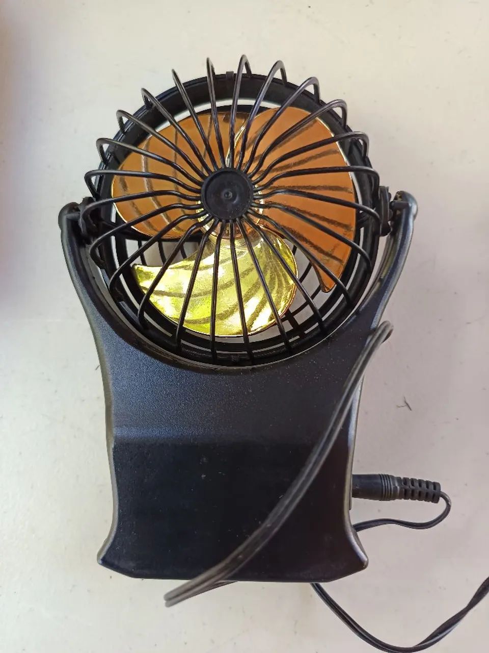 Antigo mini ventilador automotivo, 12v, mighty fan  - Foto 3