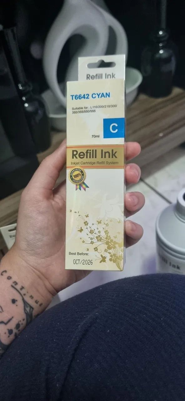 Refill ink Epson l110/200/210/300/350/355/550/555 - Foto 2