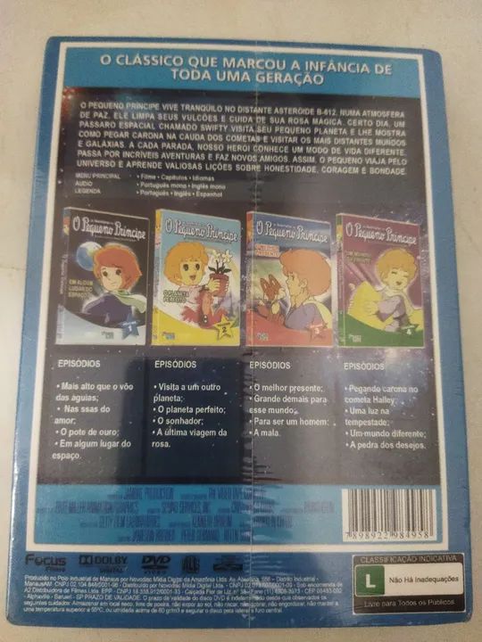 O Pequeno Pr íncipe - DVD Box - Foto 2