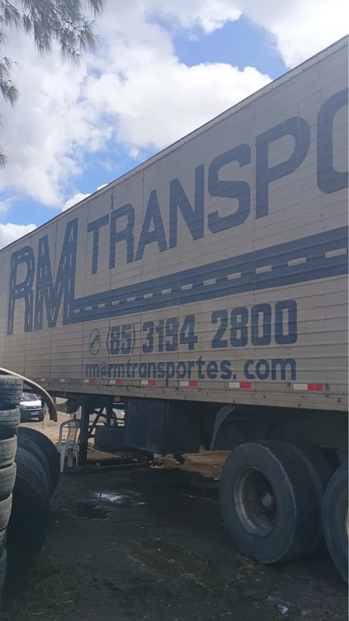 Carreta baú 28 paletes - Foto 2