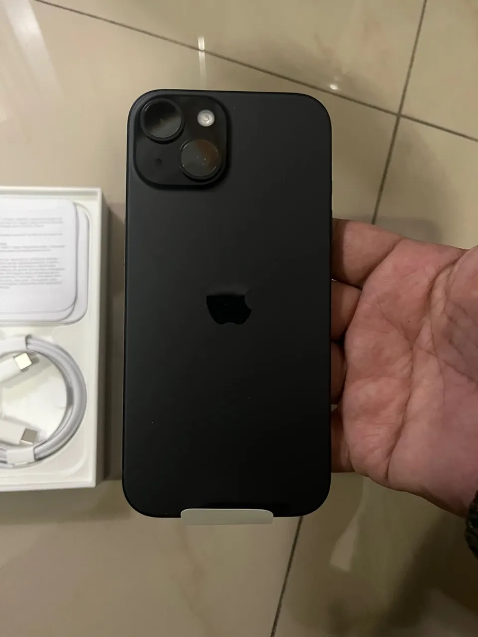 iPhone 15 128 GB , preto , novo, lacrado ,