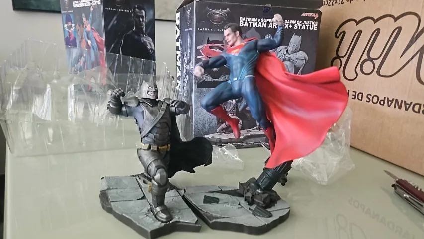 Superman e Batman ArtFX+ Statue 1/10 Escala kotobukiya n Iron Studios