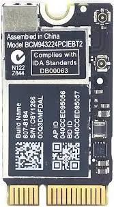 PLACA WIFI BLUETOOTH MACBOOK AIR 13 A1369 - BCM943224 