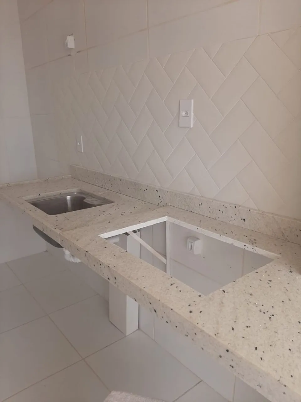 Bancada de granito branco pitaya para cozinha