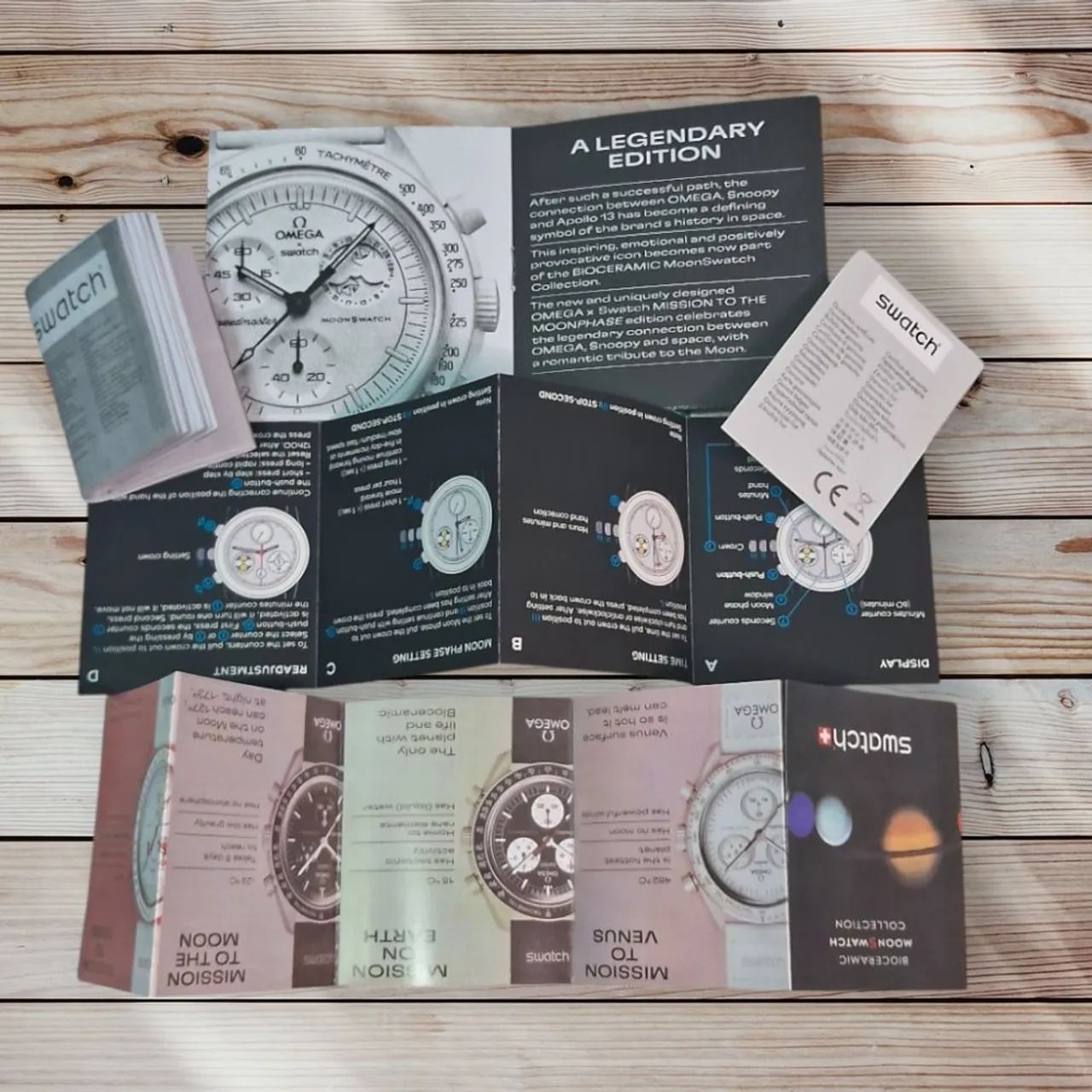 Relogio Omega x Swatch Mission To The Moonphase  - Foto 4