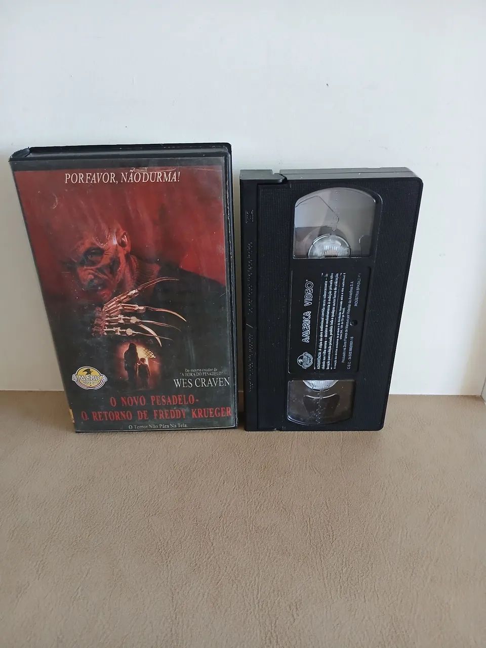 VHS A Hora do Pesadelo 7 - O Retorno de Freddy Krueger - DVD, Blu