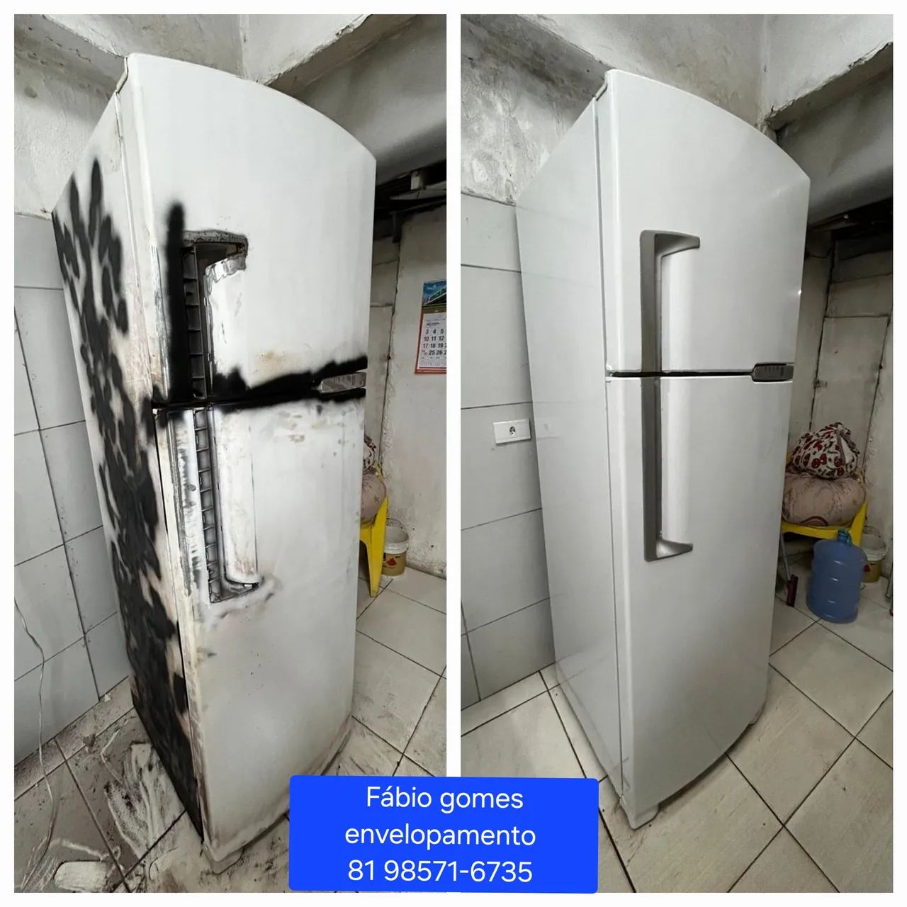 Envelopamento de qualidade para geladeira duplex  - Foto 3