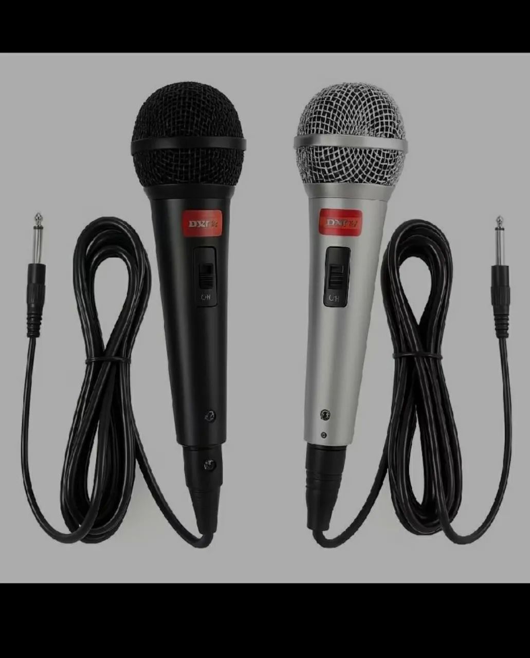 Microfones Com Fio Dinâmico 