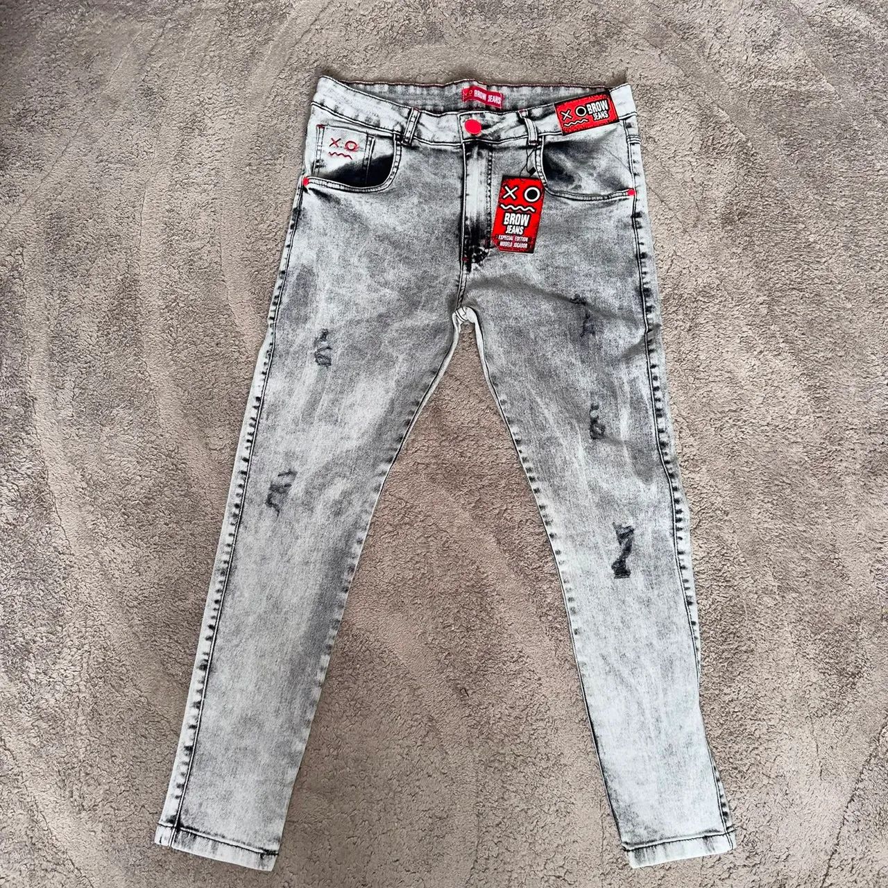 Calça jeans jogador