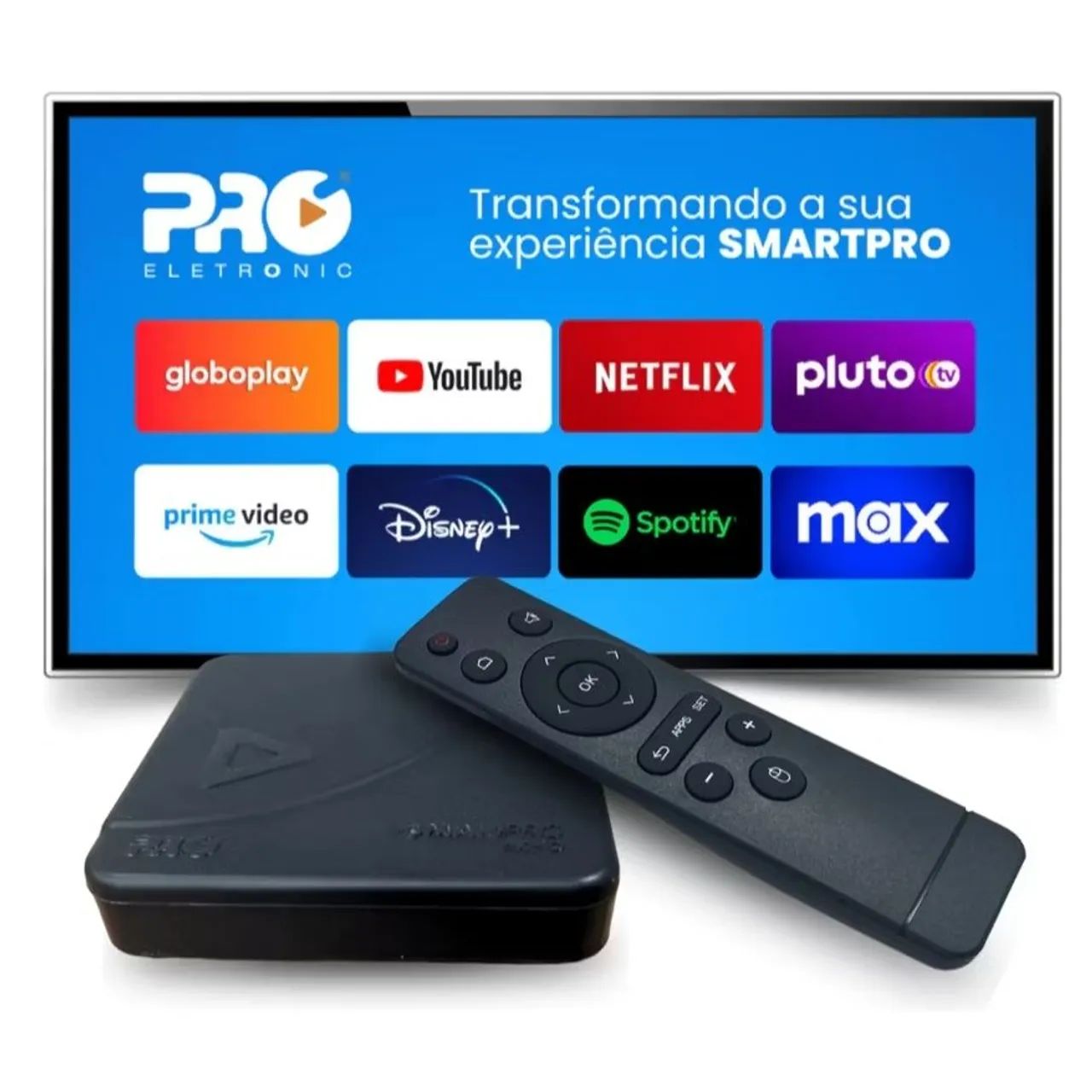 TV Box Pro Electronic SmartPro 4K PROSB-3000/16GB- Novo - Lacrado na Caixa - Foto 2