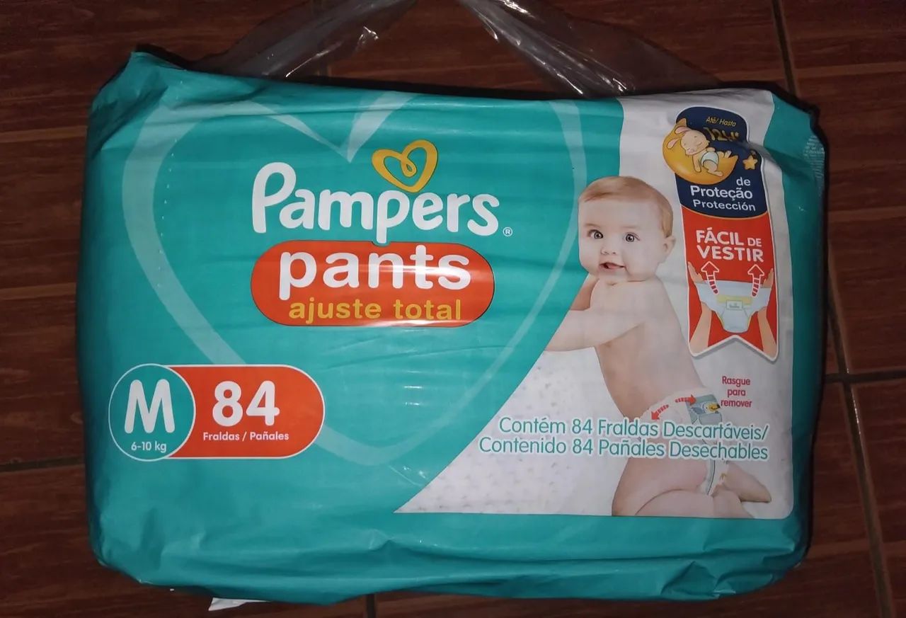 Fralda Pampers Pants M 