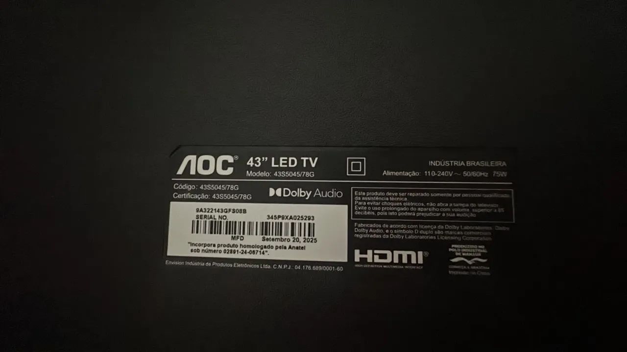 Tv para retirar peças  - Foto 3