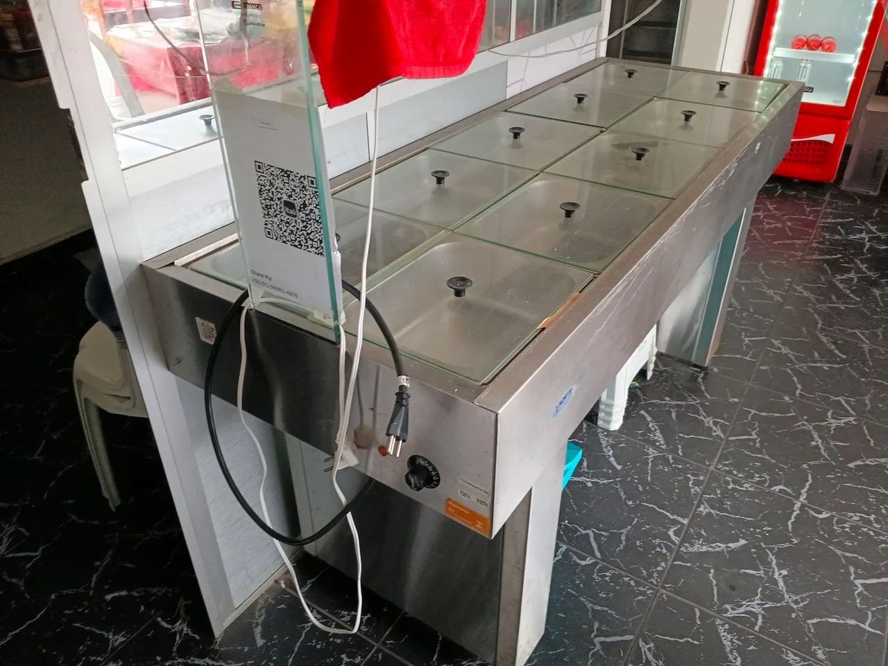 Expositor de comidas 