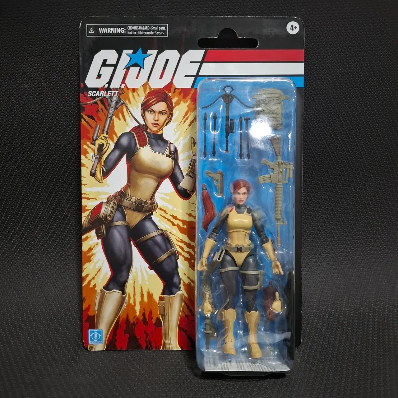 GI JOE CLASSIFIED - SCARLETT RETRO