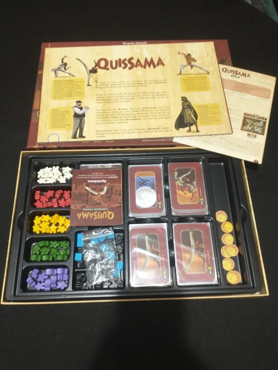Jogo de Tabuleiro Quissama + expansão - Foto 2
