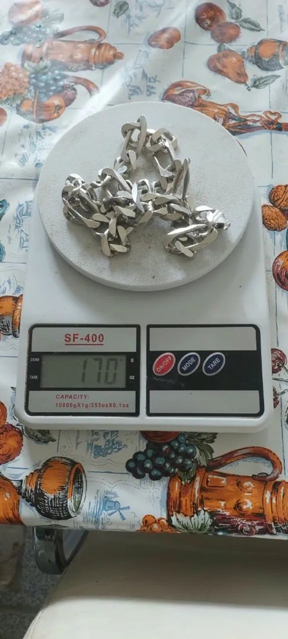 Corrente de Prata 925 com 170 gramas - Foto 2