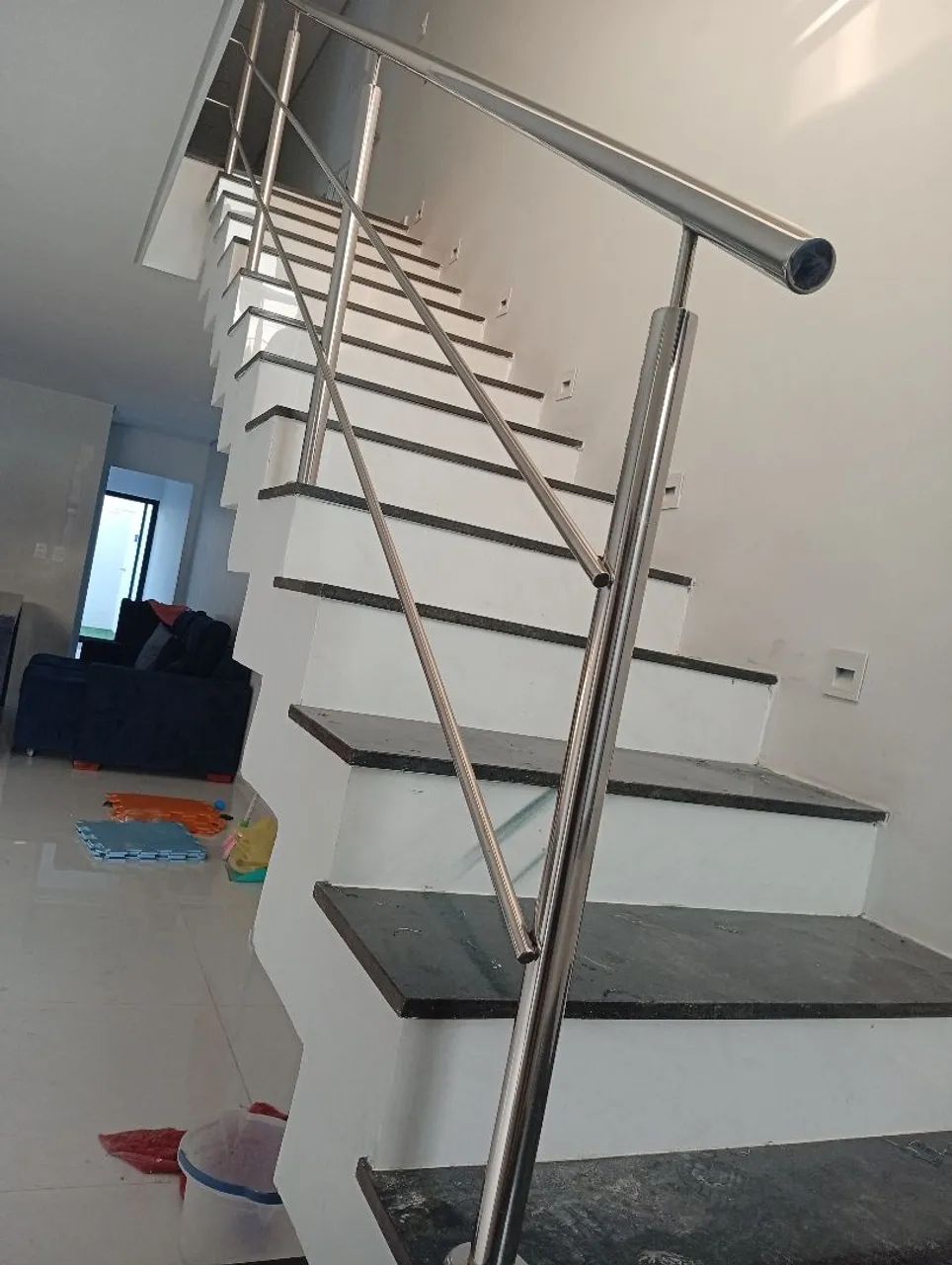 Corrimão guarda corpo em aço inox  - Foto 3