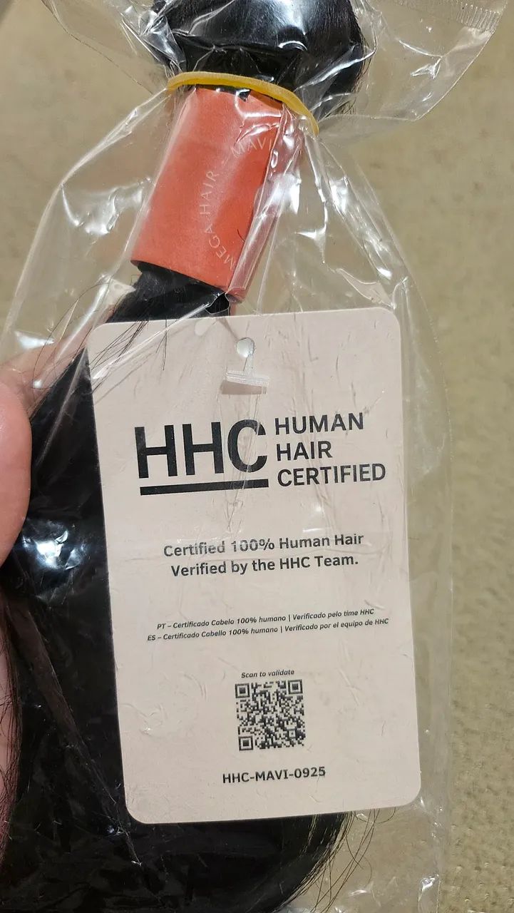 Cabelo humano  certificado 66cm - Foto 3