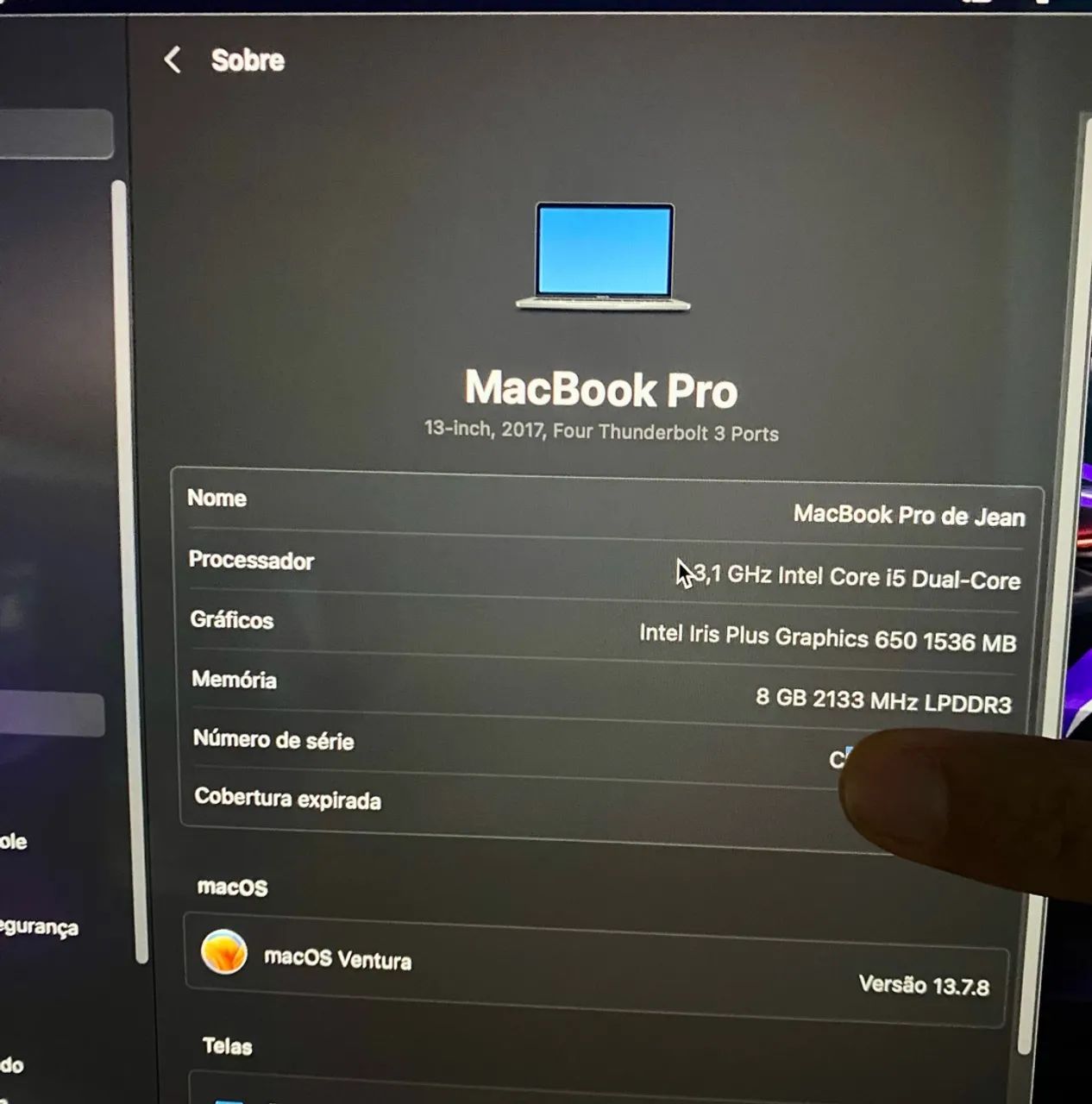 Macbook PRO 2017 13p - Foto 2