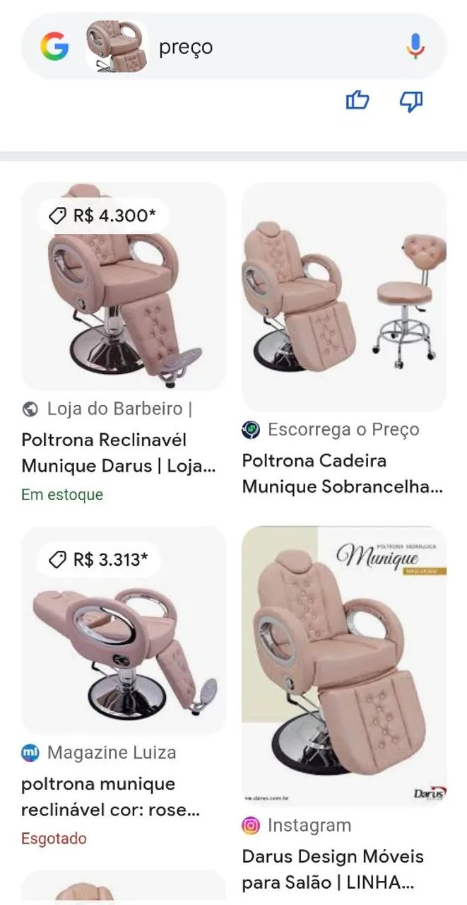 Poltrona Rosa Reclinavél Munique Darus - Foto 4