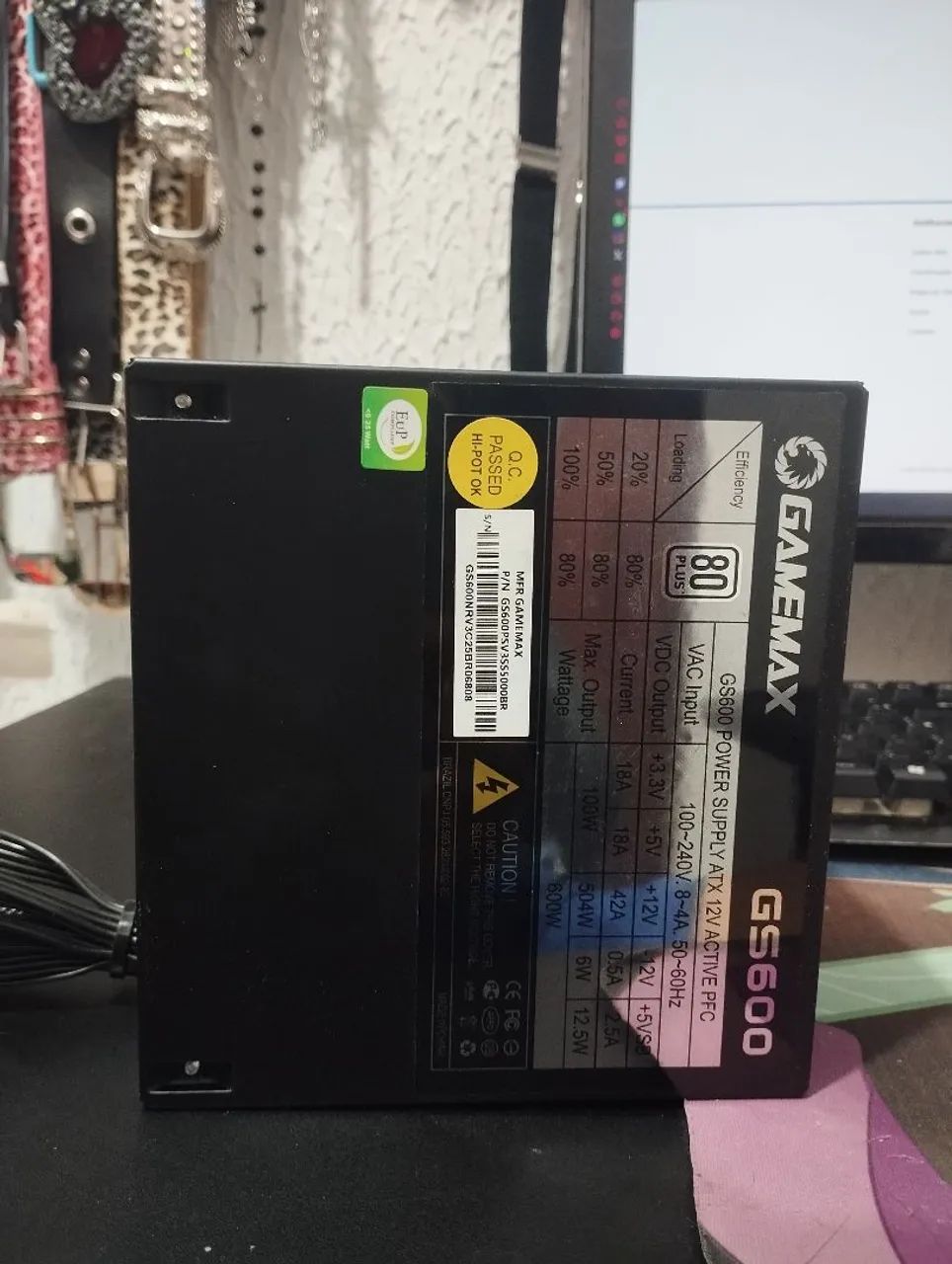 Fonte gamemax queimada - Foto 3
